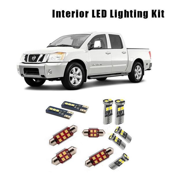 emergency lights for 2009 2010 2011 titan 8 bulbs white interior led light package map dome license plate no error
emergency lights for 2009 2010 2011 titan 8 bulbs white interior led light package map dome license plate no error