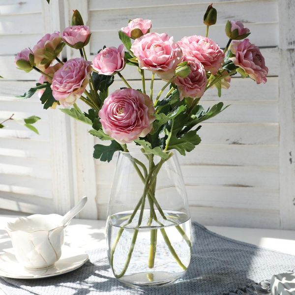 decorative flowers & wreaths 6 heads rose pink silk peony artificial bouquet fake home decor for wedding garden decoration
decorative flowers & wreaths 6 heads rose pink silk peony artificial bouquet fake home decor for wedding garden decoration