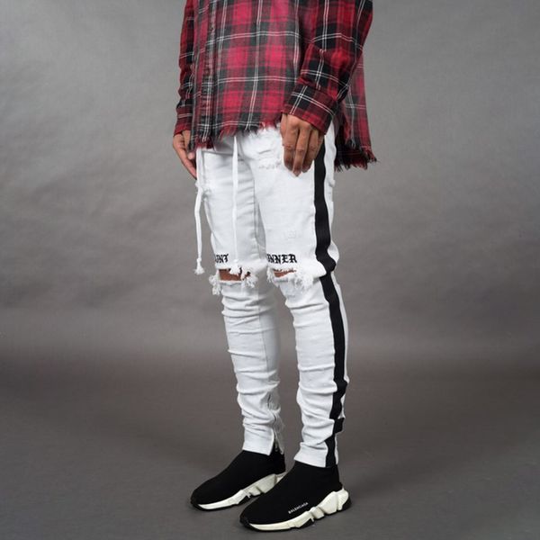 luxury brand pants and jeans shorts new fashion mens stylist distressed zipper casual trousers slim biker denim, Blue
luxury brand pants and jeans shorts new fashion mens stylist distressed zipper casual trousers slim biker denim, Blue