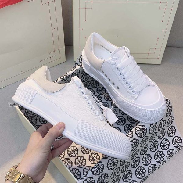women designer shoes sneakers shoe brands loafers lace up deck canvas sneaker thick broad rubber sole white with box, Black
women designer shoes sneakers shoe brands loafers lace up deck canvas sneaker thick broad rubber sole white with box, Black