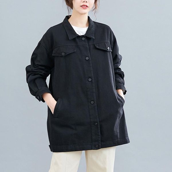 women's jackets oversize denim jacket women long-sleeved single-breasted black jeans coat female plus size xxl-5xl outerwear g7, Black;brown
women's jackets oversize denim jacket women long-sleeved single-breasted black jeans coat female plus size xxl-5xl outerwear g7, Black;brown
