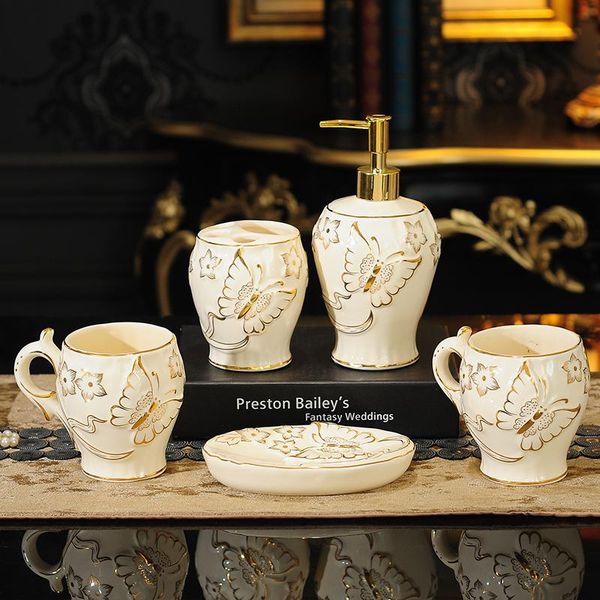 bath accessory set european wedding toothbrush holder ceramic gargle cup luxury bathroom household items kit banheiro washroom accessories e
bath accessory set european wedding toothbrush holder ceramic gargle cup luxury bathroom household items kit banheiro washroom accessories e