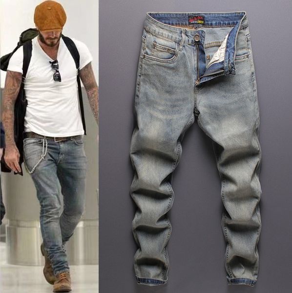 summer style american jeans male loose straight leg retro nostalgic all match trousers stretch tide fashion trendy pants, Blue
summer style american jeans male loose straight leg retro nostalgic all match trousers stretch tide fashion trendy pants, Blue