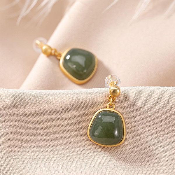 dangle & chandelier silver inlaid hetian chalcedony earrings chinese style retro unique ancient gold craft light luxury charm women's j
dangle & chandelier silver inlaid hetian chalcedony earrings chinese style retro unique ancient gold craft light luxury charm women's j