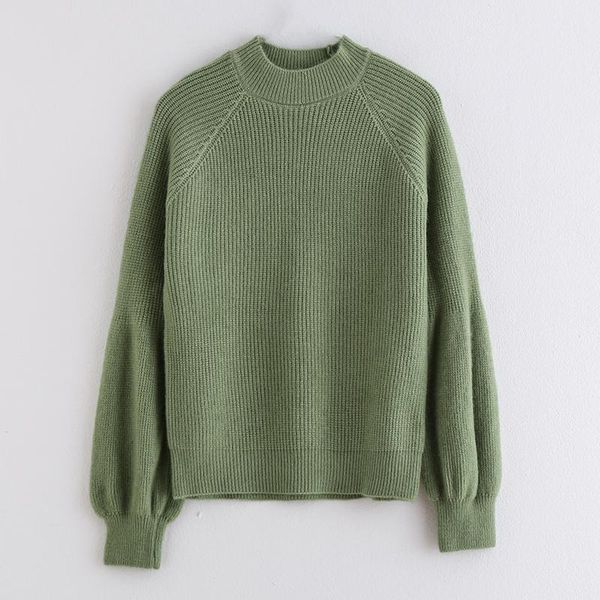 women's sweaters vomvoa 2021 autumn and winter solid color half turtleneck sweater pullover long-sleeved slim top, White;black
women's sweaters vomvoa 2021 autumn and winter solid color half turtleneck sweater pullover long-sleeved slim top, White;black