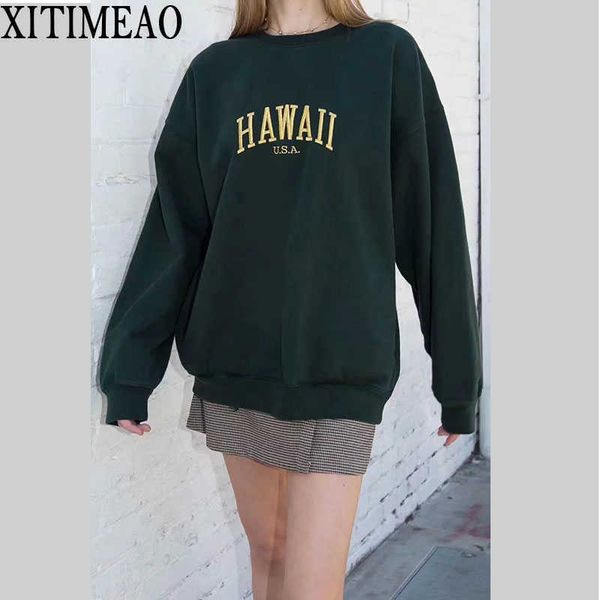 oversize girls letter embroidery sweatshirts autumn fashion ladies soft cotton pullovers female casual wei clothing women 210602, Black
oversize girls letter embroidery sweatshirts autumn fashion ladies soft cotton pullovers female casual wei clothing women 210602, Black