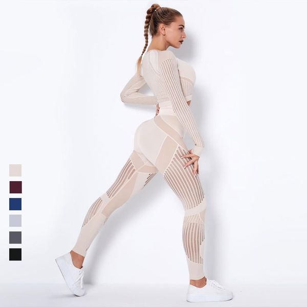 yoga outfit hollow out seamless set sport outfits women khaki two 2 piece crop bra leggings workout gym suit fitness sets
yoga outfit hollow out seamless set sport outfits women khaki two 2 piece crop bra leggings workout gym suit fitness sets