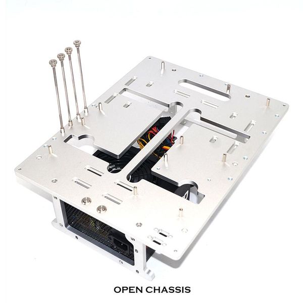 fans & coolings computer office water cooling plate frame case, pc all-aluminum simple diy creative rack modular chassis vertical/horizontal
fans & coolings computer office water cooling plate frame case, pc all-aluminum simple diy creative rack modular chassis vertical/horizontal
