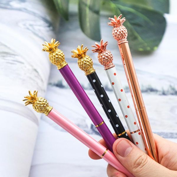 ballpoint pens pineapple shape ball point metal pen 0.5mm black ink refill school office writing student stationery, Blue;orange
ballpoint pens pineapple shape ball point metal pen 0.5mm black ink refill school office writing student stationery, Blue;orange