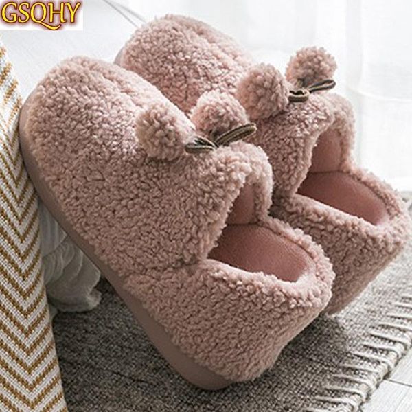 women winter sippers flock couple shoes comfort flats home ladies shoe short plush non-slip female footwear fashion bowtie slippers, Black
women winter sippers flock couple shoes comfort flats home ladies shoe short plush non-slip female footwear fashion bowtie slippers, Black