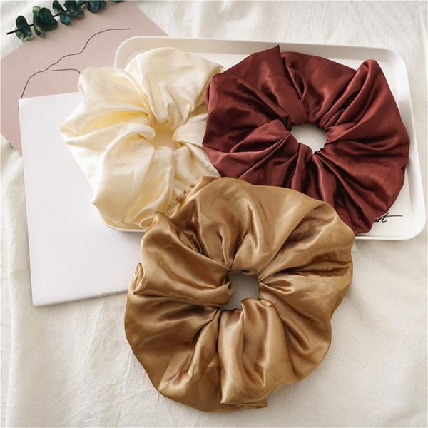women satin silk hair tie elastic scrunchies ponytail holder rope rings christmas accessories1
women satin silk hair tie elastic scrunchies ponytail holder rope rings christmas accessories1