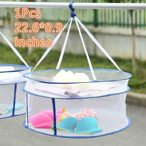 detachable double-layer clothes basket tiled drying underwear socks net bag laundry storage & organization
detachable double-layer clothes basket tiled drying underwear socks net bag laundry storage & organization
