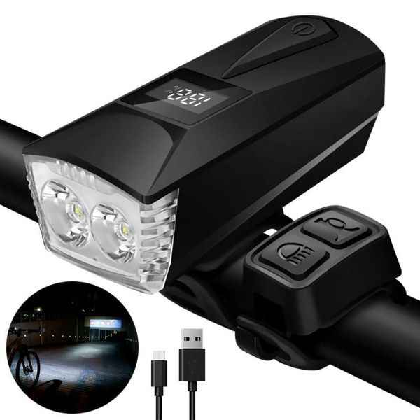 bike lights rechargeable bicycle front light digital display t6 led headlight mountain road horn lamp 4 modes cycling
bike lights rechargeable bicycle front light digital display t6 led headlight mountain road horn lamp 4 modes cycling