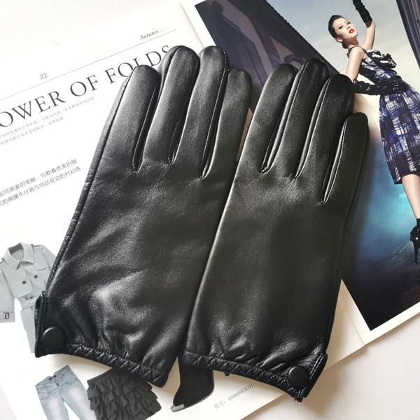 five fingers gloves women genuine leather winter autumn ladies fashion brand goat skin warm woman cycling, Blue;gray
five fingers gloves women genuine leather winter autumn ladies fashion brand goat skin warm woman cycling, Blue;gray