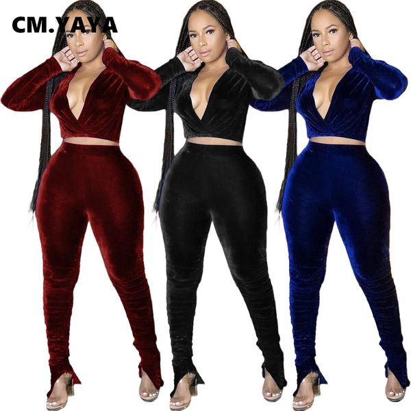 veet sweatsuit two 2piece set for women fall winter fitness outfit v-ne crop flare staed pants set trasuitby air, White
veet sweatsuit two 2piece set for women fall winter fitness outfit v-ne crop flare staed pants set trasuitby air, White
