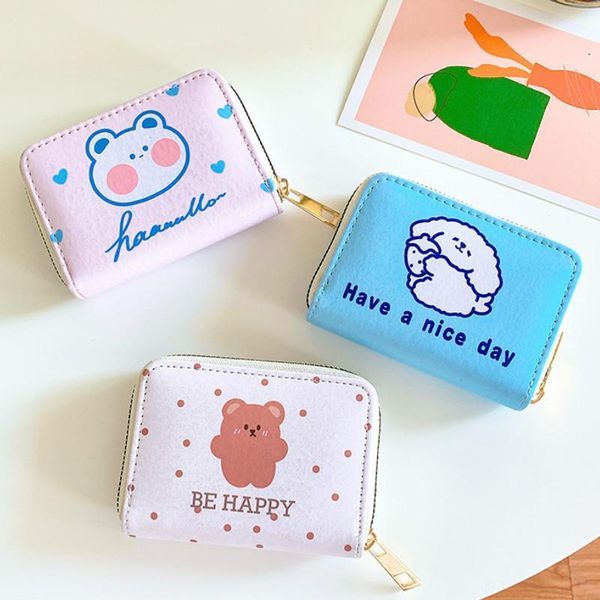korean cartoon small wallet boys girls cute bear short purses women kawaii multiple card slots organizer money clutch bag, Red;black
korean cartoon small wallet boys girls cute bear short purses women kawaii multiple card slots organizer money clutch bag, Red;black
