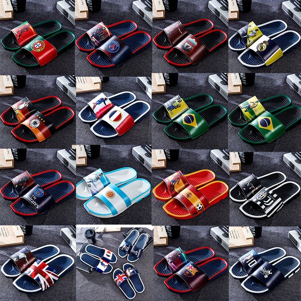 football star sports slippers brand designer mens fashion rubber sandals beach slide non-slip flip flops indoor outdoor shoes size 40-45, Black
football star sports slippers brand designer mens fashion rubber sandals beach slide non-slip flip flops indoor outdoor shoes size 40-45, Black