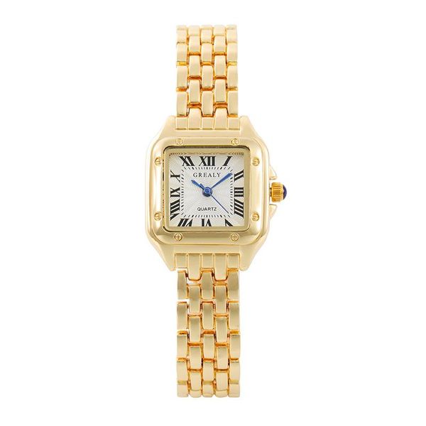 wristwatches square temperament fashionable steel strap ladies watch simple roman digital quartz, Slivery;brown
wristwatches square temperament fashionable steel strap ladies watch simple roman digital quartz, Slivery;brown