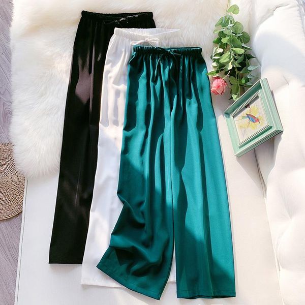 women's pants & capris wasteheart summer women fashion green white long loose flat wide leg pant high waist female chiffion soft, Black;white
women's pants & capris wasteheart summer women fashion green white long loose flat wide leg pant high waist female chiffion soft, Black;white