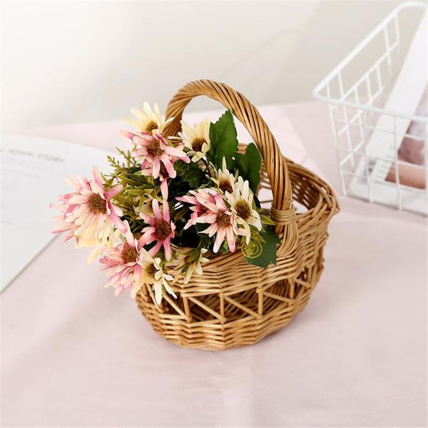 decorative flowers & wreaths 2pcs artificial small chrysanthemum simulation daisy bouquet silk cloth flower home wedding party office decora
decorative flowers & wreaths 2pcs artificial small chrysanthemum simulation daisy bouquet silk cloth flower home wedding party office decora