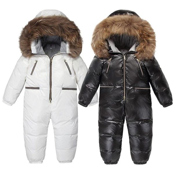 jumpsuits 2021 winter boys romper real fur hood baby girls jumpers white duck dowm warm children cothes fashion windproof kids costume, Blue
jumpsuits 2021 winter boys romper real fur hood baby girls jumpers white duck dowm warm children cothes fashion windproof kids costume, Blue