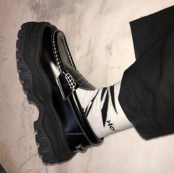 dress shoes spring black style punk 5 cm gross heel jump platform sliding wheel in leather 34-40 fhtf
dress shoes spring black style punk 5 cm gross heel jump platform sliding wheel in leather 34-40 fhtf
