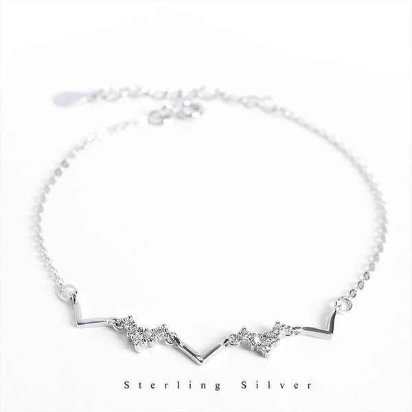 s925 sterling silver link bracelets for women fashion linkchain hand simple jewelry woman delicate dainty chain girl gift 593619347441, Black 
s925 sterling silver link bracelets for women fashion linkchain hand simple jewelry woman delicate dainty chain girl gift 593619347441, Black
