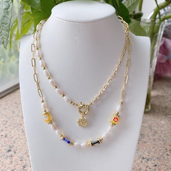 5pcs/lot manufacturers freshwater pearls beads chain charm pendants necklace pendant necklaces, Silver
5pcs/lot manufacturers freshwater pearls beads chain charm pendants necklace pendant necklaces, Silver