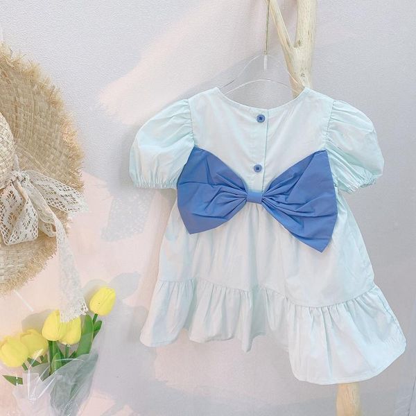 girl's dresses toddler girl dress summer girls 1-5t bow clothes solid color puff sleeve sweet princess 2021, Red;yellow
girl's dresses toddler girl dress summer girls 1-5t bow clothes solid color puff sleeve sweet princess 2021, Red;yellow