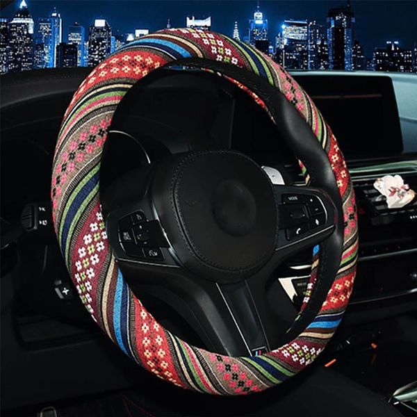 steering wheel covers non-slip elastic car cover folk boho style interior accessories multi-color protectors
steering wheel covers non-slip elastic car cover folk boho style interior accessories multi-color protectors