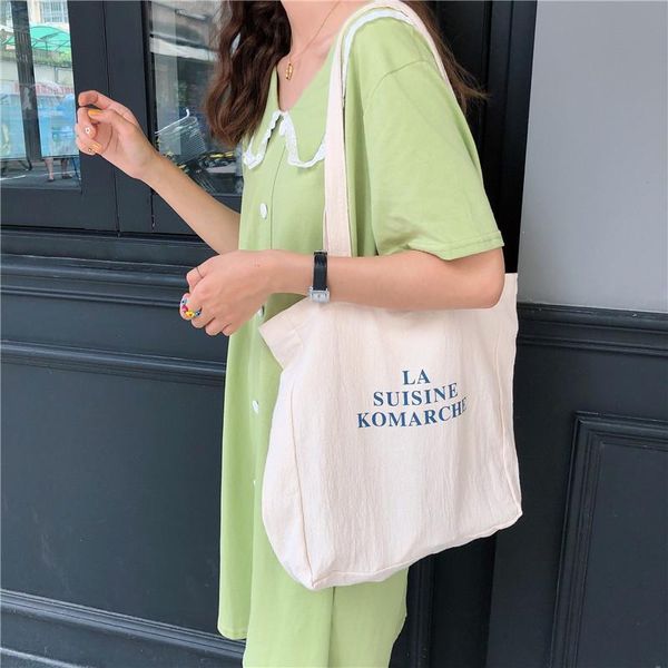 evening bags women canvas shoulder bag letters printing ladies casual handbag totes eco reusable cotton linen shopping travel beach
evening bags women canvas shoulder bag letters printing ladies casual handbag totes eco reusable cotton linen shopping travel beach