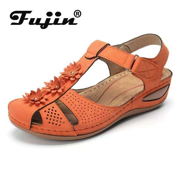 fujin summer sandals retro women car line hole shoes anti skid slope heel fashion large wedge round head comfortable, Black
fujin summer sandals retro women car line hole shoes anti skid slope heel fashion large wedge round head comfortable, Black