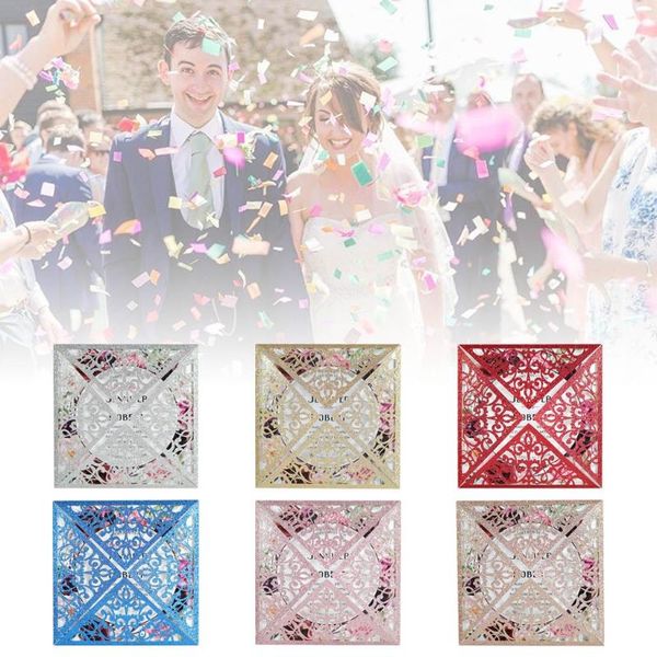 greeting cards 20pcs glitter hollow wedding invitations card envelopes bridal shower party supplies
greeting cards 20pcs glitter hollow wedding invitations card envelopes bridal shower party supplies