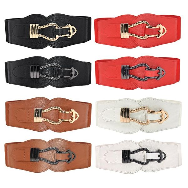 fashion wide waistbands women elastic waist belt for dress sweater pin buckle leather belts girls stretchy, Black;brown
fashion wide waistbands women elastic waist belt for dress sweater pin buckle leather belts girls stretchy, Black;brown