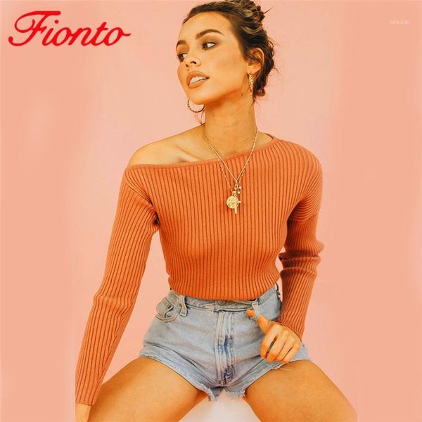 women's sweaters autumn winter women knitted sweater 2021 solid color slash neck slim casual long sleeve ladies pullovers knit an1131, White;black
women's sweaters autumn winter women knitted sweater 2021 solid color slash neck slim casual long sleeve ladies pullovers knit an1131, White;black