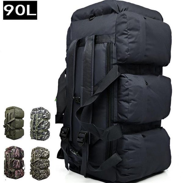 duffel bags 90l large capacity men's travel canvas military tactical backpack waterproof hiking climbing camping rucksack 30
duffel bags 90l large capacity men's travel canvas military tactical backpack waterproof hiking climbing camping rucksack 30