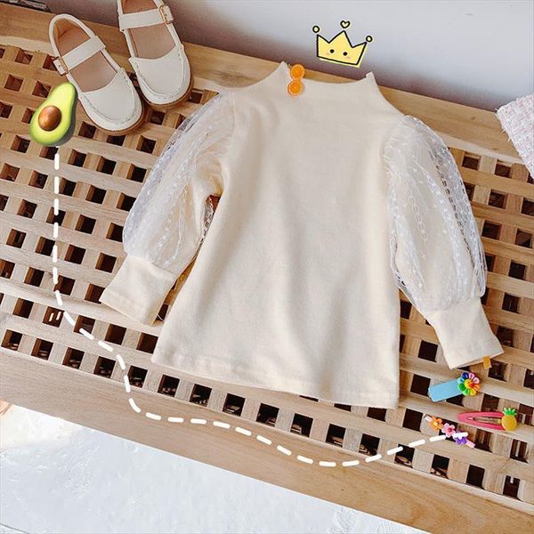 cotton girls t shirt lace long sleeve baby kids bottoming for children clothes spring autumn girl, Blue
cotton girls t shirt lace long sleeve baby kids bottoming for children clothes spring autumn girl, Blue