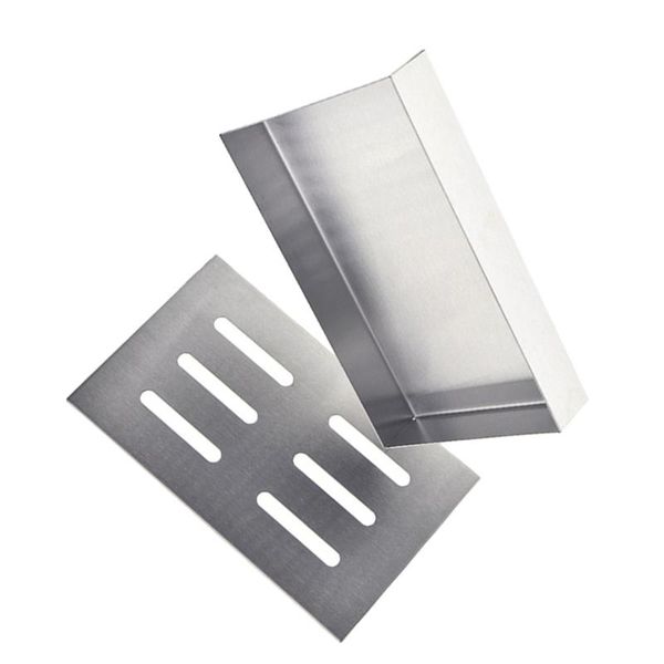 tools & accessories barbecue smoker box stainless steel spice practical grill 
tools & accessories barbecue smoker box stainless steel spice practical grill