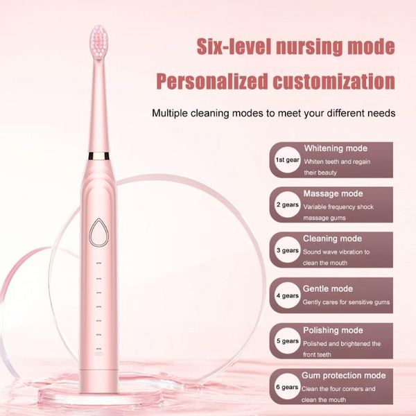 smart electric toothbrush 3 in 1 portable with soft face massage cleansing brush ultrasonic sonic vibration tooth brushes
smart electric toothbrush 3 in 1 portable with soft face massage cleansing brush ultrasonic sonic vibration tooth brushes