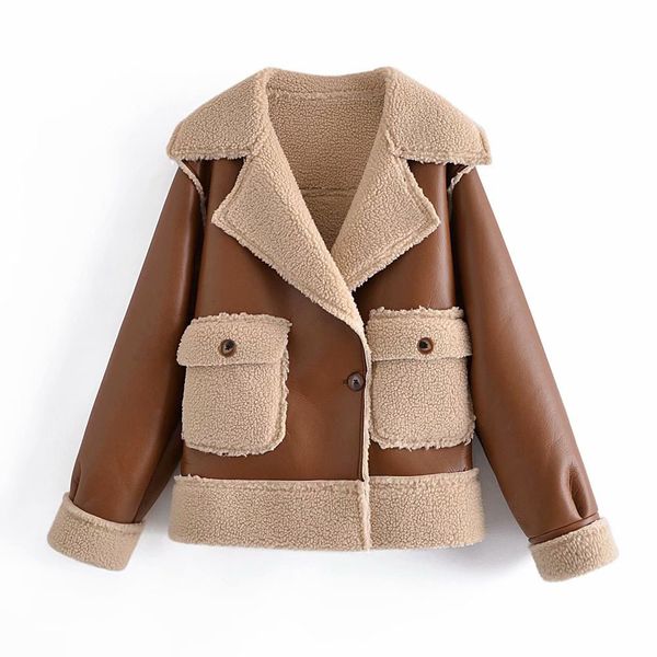 women's suits & blazers za women's leather jacket, vintage jacket of a body and long sleeve with buttons, fashion autumn mrya, White;black
women's suits & blazers za women's leather jacket, vintage jacket of a body and long sleeve with buttons, fashion autumn mrya, White;black