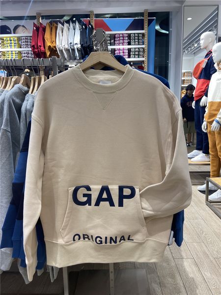 brand hoodie gap men's simple pullover sweater fall loose casual 627531 644509, Black
brand hoodie gap men's simple pullover sweater fall loose casual 627531 644509, Black