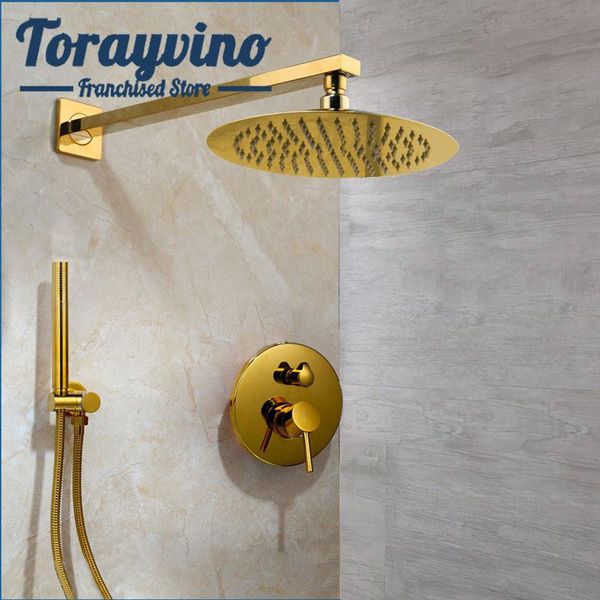 torayvino bathroom shower set kit chuveiro de banheiro brass noble gold wall mount rainfall head & strip hand sets
torayvino bathroom shower set kit chuveiro de banheiro brass noble gold wall mount rainfall head & strip hand sets
