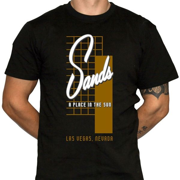 Sands Hotel T-Shirt - Black - Athletic Fit T-Shirt - 100% Cotton, White;black
Sands Hotel T-Shirt - Black - Athletic Fit T-Shirt - 100% Cotton, White;black