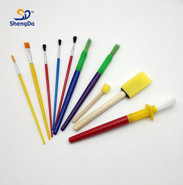 painting pens brush 10 color nail powder watercolor oil painting brush set, Black;red
painting pens brush 10 color nail powder watercolor oil painting brush set, Black;red