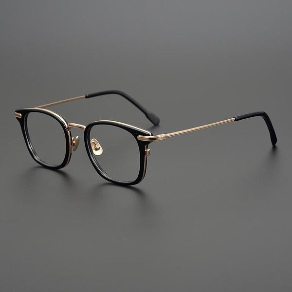vintage acetate square glasses frame men women myopia prescription optical eyeglasses retro titanium eyewear fashion sunglasses frames, Black
vintage acetate square glasses frame men women myopia prescription optical eyeglasses retro titanium eyewear fashion sunglasses frames, Black