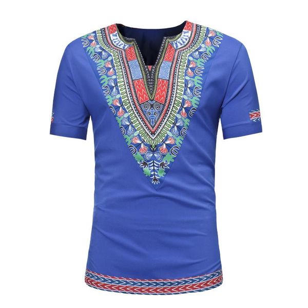 ethnic clothing middle east arab style t-shirt men's dubai summer casual african print v-neck pullover short-sleeved top, Red
ethnic clothing middle east arab style t-shirt men's dubai summer casual african print v-neck pullover short-sleeved top, Red
