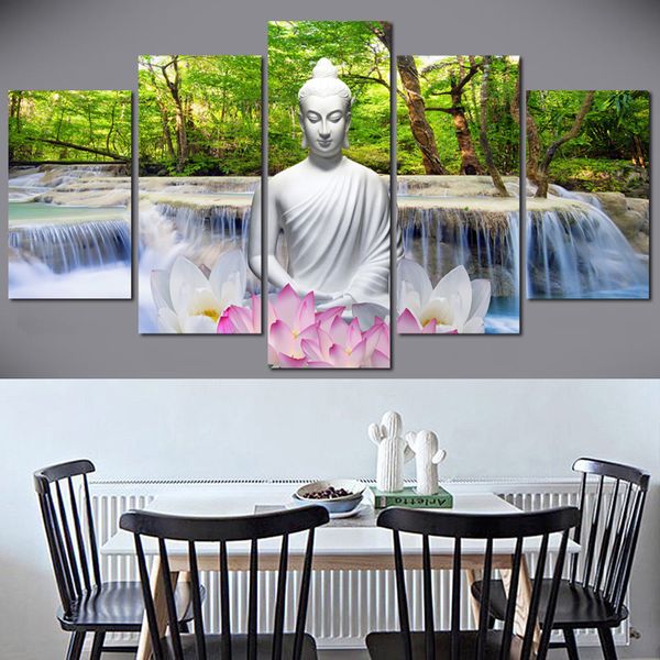 5 pieces abstract green streams pink buddha print painting decoration home wall pictures for kitchen no frame
5 pieces abstract green streams pink buddha print painting decoration home wall pictures for kitchen no frame