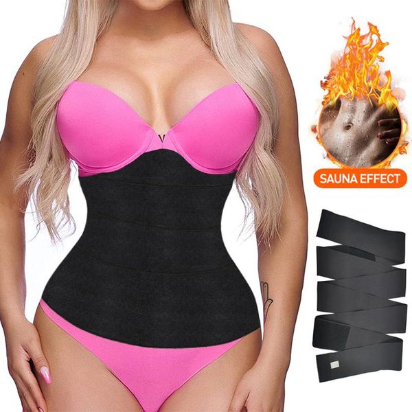 women's shapers 3 meters bandage wrap women neoprene waist trainer modeling belt snatch me up sweat sauna body shaper tummy control cor, Black;white
women's shapers 3 meters bandage wrap women neoprene waist trainer modeling belt snatch me up sweat sauna body shaper tummy control cor, Black;white