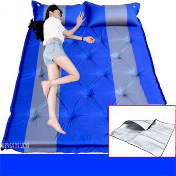 outdoor pads 3 person mat automatic inflatable mattress camping pad self-inflating moistureproof picnic tent with pillow 5cm
outdoor pads 3 person mat automatic inflatable mattress camping pad self-inflating moistureproof picnic tent with pillow 5cm