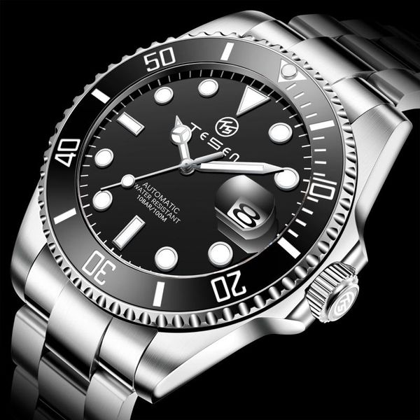 wristwatches brand 43mm men luxury automatic mechanical watches 316l stainless steel sapphire glass luminous waterproof watch, Slivery;brown
wristwatches brand 43mm men luxury automatic mechanical watches 316l stainless steel sapphire glass luminous waterproof watch, Slivery;brown